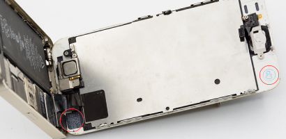 或者iphone 5,5s,5c,se,6,6 plus屏幕露出二维码,或者排线顺序与原装